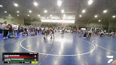 126 lbs Cons. Round 3 - Limoni Matakaiongo, Cedar City vs Kass Huntsman, Empire