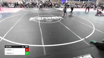 74 lbs Round Of 16 - Caleb Delfin, Lion Of Judah Wr Acd vs Joshua Garcia, Savage House WC