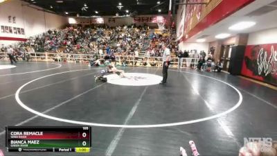 105 lbs Quarterfinal - Bianca Maez, Green River vs Cora Remacle, Wind River