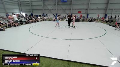 113 lbs Placement Matches (16 Team) - Hank Benter, Missouri vs Konner Blaney, Ohio