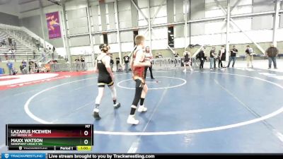 92 lbs 1st Place Match - Lazarus McEwen, Mat Demon WC vs Maxx Watson, Sandpoint Legacy WC