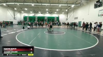 215 lbs Cons. Semi - Hunter Borud, Natrona County vs Kannen Walker, Mountain View