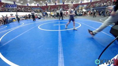 58 lbs Consi Of 8 #2 - Luke Doty, Lions Wrestling Academy vs Jonathan Mabie, Choctaw Ironman Youth Wrestling