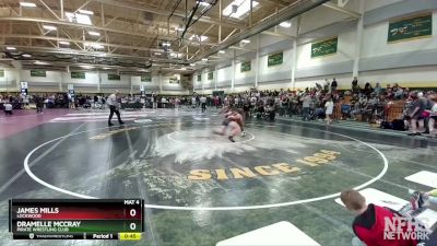 195 lbs Cons. Round 1 - James Mills, Lockwood vs Dramelle McCRAY, Pirate Wrestling Club