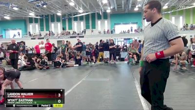 64 lbs Round 9 (10 Team) - Landon Walker, Glasgow WA vs Wyatt Eastman, Finger Lakes Elite Black