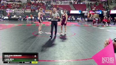 Cons. Round 2 - Cade Ball, Fort Benton vs Sheldon Serrano, Roundup