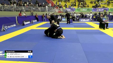 RAFAEL VENTURELLI vs RENATO DE OLIVEIRA CAMPOS 2024 Brasileiro Jiu-Jitsu IBJJF