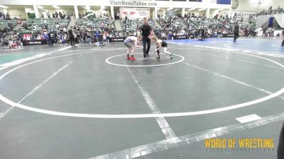 70 lbs Consi Of 8 #2 - Wallace King, Wasatch Wrestling Club vs Gage Armstead, LWA 12U