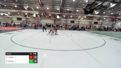 138 lbs Rr Rnd 1 - Kyler Larkin, Valiant Prep vs Caleb Haney, St. Christopher's School