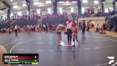 70 lbs Semis & 1st Wrestleback (8 Team) - Brylie Garner, Troup vs Alex Douglas, Ohio Hazards