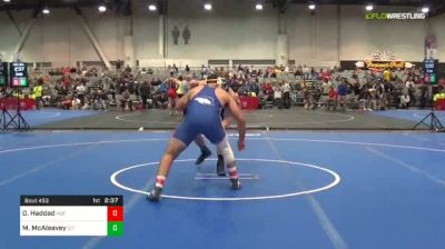 285 lbs C Of 16 #1 - Omar Haddad, Hofstra vs Michael McAleavey, The Citadel