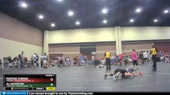75 lbs Round 1 (6 Team) - RJ Whorton, Carolina Hammer Squad vs Paxton Turner, Midwest Xtreme Wrestling