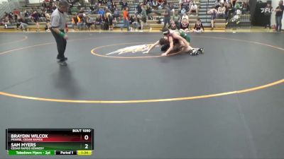 JV-23 lbs Round 1 - Jared Schanbeck, Western Dubuque vs Isaiah Smith, Cedar Rapids Kennedy