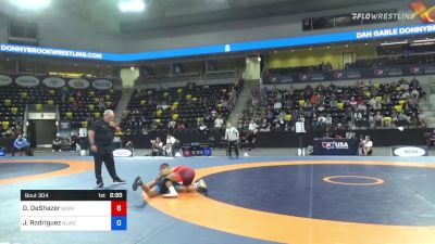 61 kg Semifinal - Daniel DeShazer, Gopher Wrestling Club - RTC vs Joshua Rodriguez, NLWC/TMWC