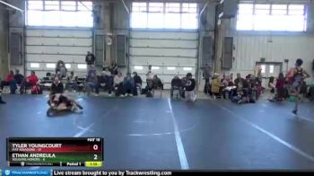 96 lbs Round 4 (8 Team) - Tyler Youngcourt, Mat Assassins vs Ethan Andreula, Vougars Honors