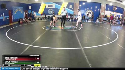 132 White Quarterfinal - Eric Henson, Colquitt County vs Walt Munoz, Olympic Heights