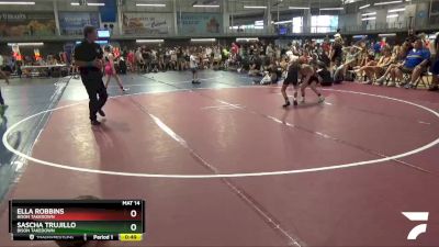 55+62 Round 1 - Ella Robbins, Bison Takedown vs Sascha Trujillo, Bison Takedown