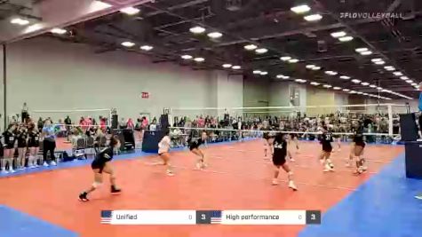 Unified vs High performance - 2022 JVA Summerfest presented by Nike