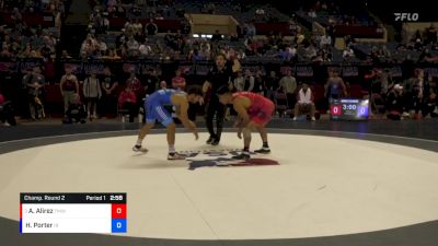 65 lbs Champ. Round 2 - Andrew Alirez, Titan Mercury Wrestling Club (TMWC) vs Henry Porter, Indiana RTC