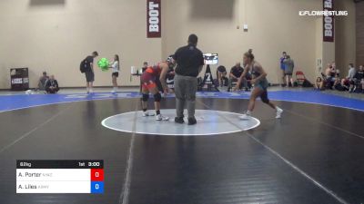 62 kg C-semis - Alexis Porter, NYAC vs Alexandria Liles, Army/WCAP