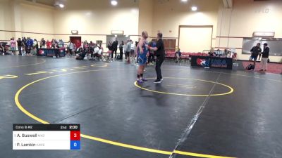 78 kg Cons 8 #2 - Ashton Buswell, Mad Cow Wrestling Club vs Pat Lamkin, Kansas Young Guns Wrestling Club