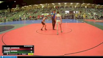 108 lbs Quarterfinals (8 Team) - Bragen Anderson, La Grande vs Parker Supenia, Mazama