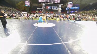 182 lbs Cons 16 #2 - Cooper Reves, Kansas vs Ben Schultz, Minnesota