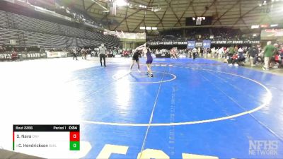 2A 175 lbs Cons. Round 2 - Cooper Hendrickson, Burlington-Edison vs Samuel Nava, Columbia River