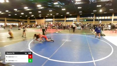 102 lbs Round Of 16 - Micah Garcia, Rough House vs Roman Jaimes, Desert Fox