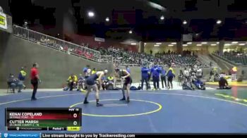 145 lbs Round 1 (4 Team) - Cutter Marsh, 5A Crook County 2 vs Kenai Copeland, 5A Eagle Point