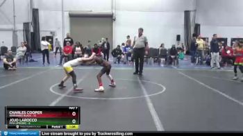 60 lbs Round 4 (8 Team) - Jojo Larocco, MMA Uprising vs Charles Cooper, Warhawks Black