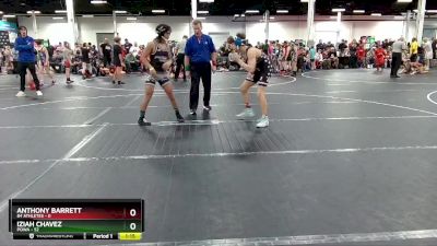 120 lbs Round 1 (4 Team) - Iziah Chavez, POWA vs Anthony Barrett, 84 Athletes