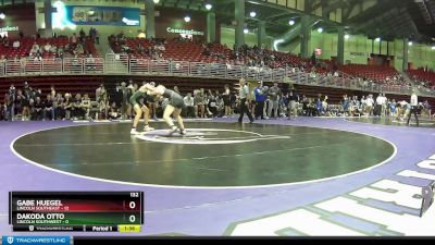 132 lbs Round 2 (6 Team) - Dakoda Otto, Lincoln Southwest vs Gabe Huegel, Lincoln Southeast