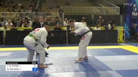 THOMAS N. PYFER vs BILLY KIM RIOS 2024 Pan Jiu Jitsu IBJJF Championship