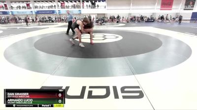 160 lbs Cons. Round 2 - Dan Grasser, Izzy Style Wrestling vs Armando Lucio, Valiant Wrestling Club