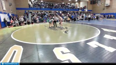 145lbs Cons. Round 6 - Kaytlynn Honga, Kelso (Girls) vs Lucyanna Dahl, Blaine (Girls)