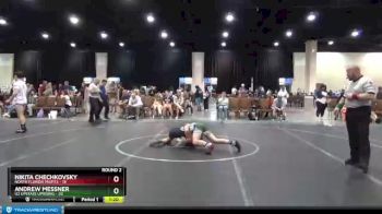110 lbs Round 2 (6 Team) - Nikita Chechkovsky, North Florida Misfits vs Andrew Messner, U2 Upstate Uprising
