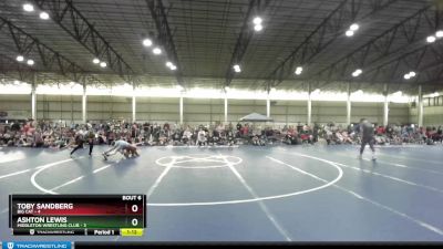 102 lbs Semis & 1st Wrestleback (8 Team) - Toby Sandberg, Big Cat vs Ashton Lewis, Middleton Wrestling Club