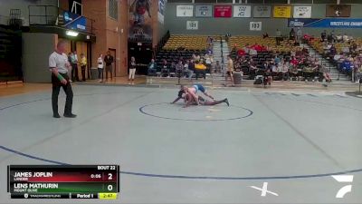 125 lbs Quarterfinal - Lens Mathurin, Mount Olive vs James Joplin, Lander