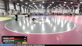 92 lbs Rd# 9- 2:15pm Saturday Final Pool - Maddox Laymon, Team Ohio vs Hendrix Schwab, Iowa Black
