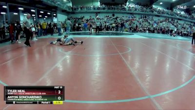 105 lbs Quarterfinal - Anton Goncharenko, Thoroughbred Wrestling Academy-AA vs Tyler Neal, Webb City Youth Wrestling Club-AAA