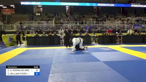 EDUARDO D. GRIMALDO AROSEMENA vs CHRISTOPHER WILLIAM STORY 2024 Pan Jiu Jitsu IBJJF Championship