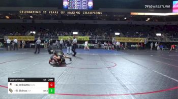 123 lbs Consi Of 8 #2 - Diaja Sams, Ottawa-Arizona vs Toby Cobb, Western Washington