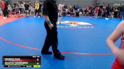 84 lbs Cons. Round 3 - Brantley Sonnenberg, FordDynastyWrestlingClub vs Maverick Raab, All-Phase Wrestling Club