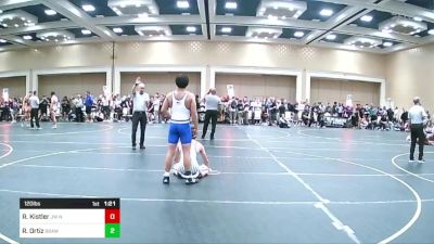 120 lbs Round Of 32 - Rustin Kistler, JW North vs Ricky Ortiz, Brawley Union HS