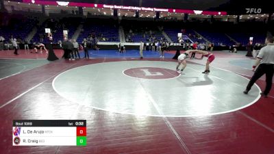 165 lbs Consi Of 32 #2 - Leo De Arujo, Natick vs Robert Craig, Bedford