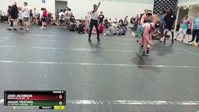 165 lbs Round 2 (6 Team) - Husam Mustafa, U2 Upstate Uprising vs Josh Jacobson, Bronco Elite WC