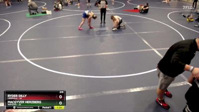 215 lbs Semis & 1st Wrestleback (8 Team) - Henry Sather, Lakeville vs Ben Gingerich, Wayzata