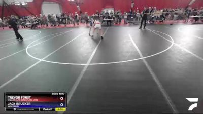 130 lbs Champ. Round 1 - Trevor Forst, Valley Elite Wrestling Club vs Jack Brucker, Wisconsin