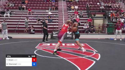 97 kg Rr Rnd 1 - Tanner Sloan, Jackrabbit WC vs Ben Stemmet, Charleston RTC